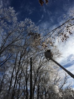 Saturday Power Restoration Efforts